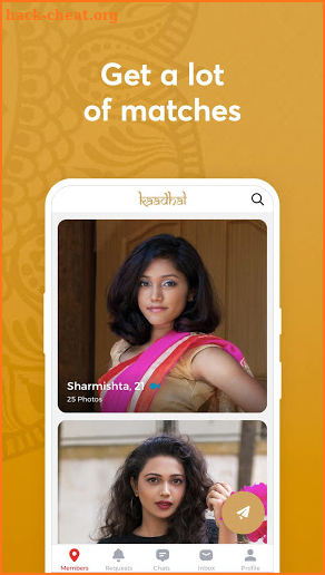 Kaadhal: meet & date South Asian singles worldwide screenshot