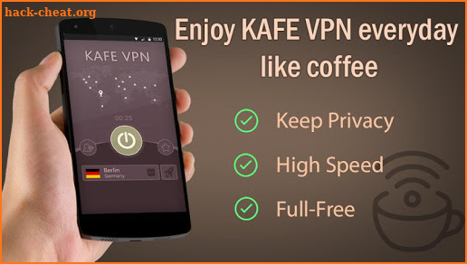 KAFE VPN - Free, Fast & Secure VPN screenshot