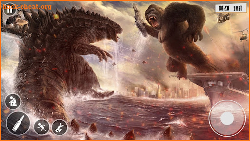 Kaiju Godzilla Kong Attack 3D screenshot