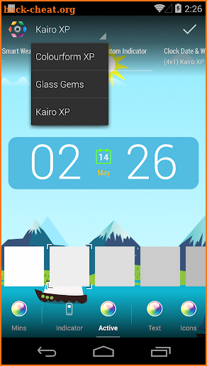 Kairo XP (for HD Widgets) screenshot