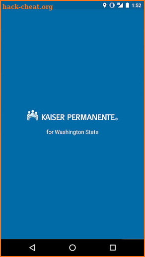 Kaiser Permanente Washington screenshot