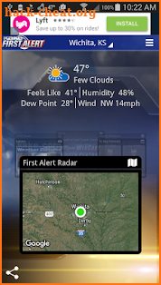 KAKE First Alert Weather screenshot