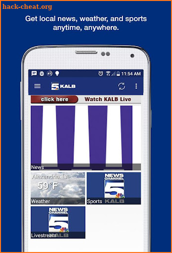 KALB News screenshot