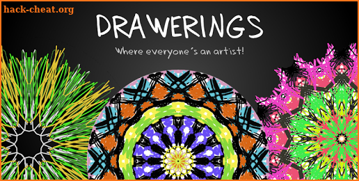 Kaleidoscope Mandala Drawings! screenshot