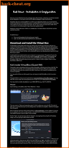 Kali Linux(Hackers OS) screenshot