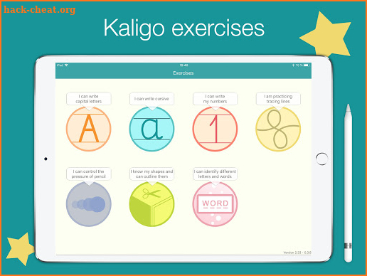 Kaligo Practice screenshot