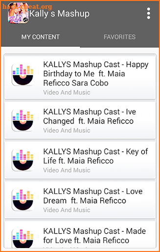 Kally s Mashup Cast - Video Musica screenshot