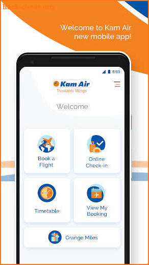 Kam Air Trustable Wings screenshot