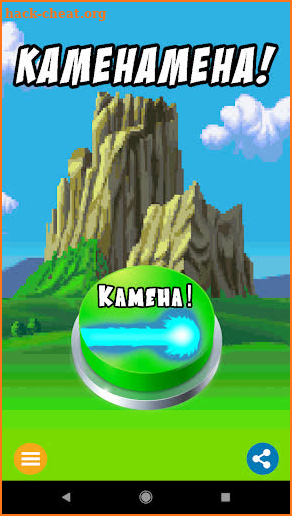Kamehameha Effect Button KI screenshot