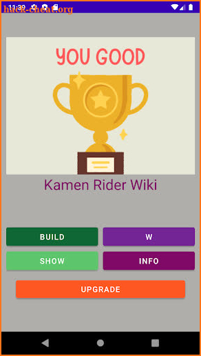 Kamen Rider Wiki screenshot