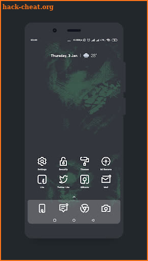 KAMIJARA White Icon Pack screenshot