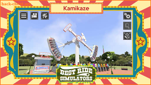 Kamikaze Simulator - Funfair Amusement Parks screenshot