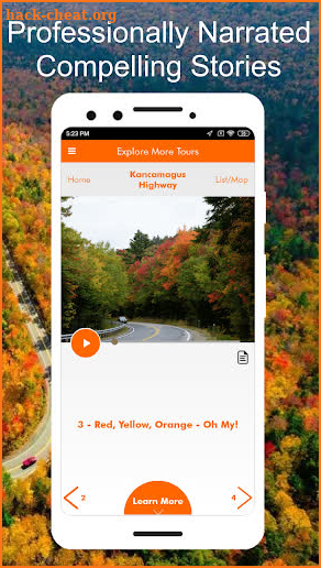 Kancamagus Scenic Byway Audio Driving Tour Guide screenshot