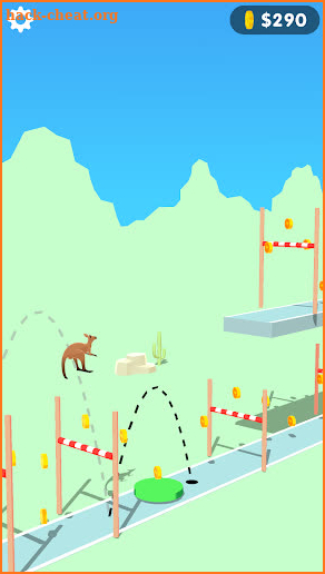 Kangaroo Runner 3D screenshot