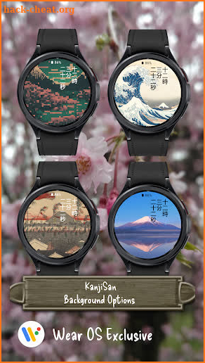 KanjiSan - Japanese Watch Face screenshot