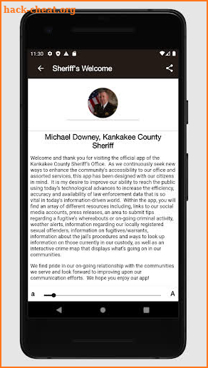 Kankakee County Sheriffs Office, IL screenshot