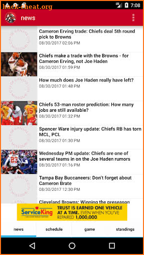 Kansas City Football - Chiefs Edition screenshot