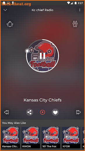 Kansas City football Radio App screenshot