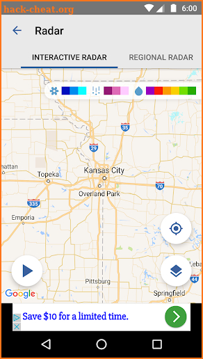 Kansas City Weather Radar KCTV screenshot