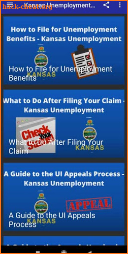 Kansas Unemployment App screenshot