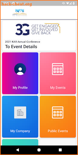 KAR Events screenshot