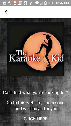 Karaoke Kid screenshot