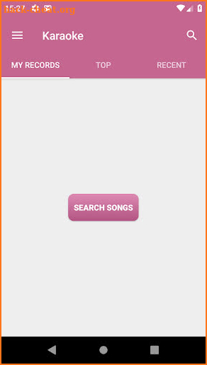Karaoke Music:  Sing and record screenshot
