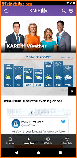 KARE 11 News screenshot