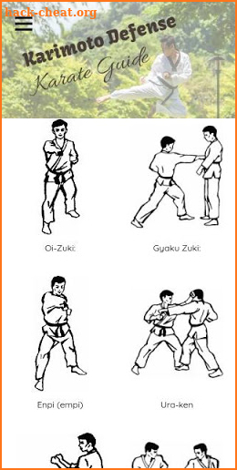 Karimoto Defense Karate Guide screenshot