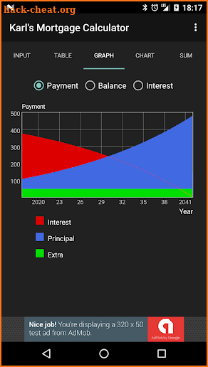 Karl's Mortgage Calculator screenshot