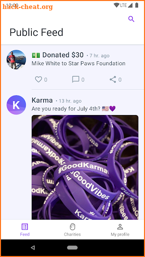 Karma - Donate and Volunteer screenshot