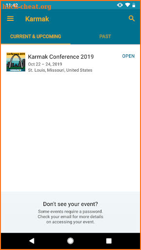 Karmak Conference screenshot
