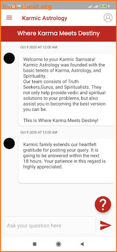Karmic Astrology screenshot