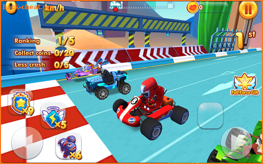 Kart Power Ninja Steel Race screenshot