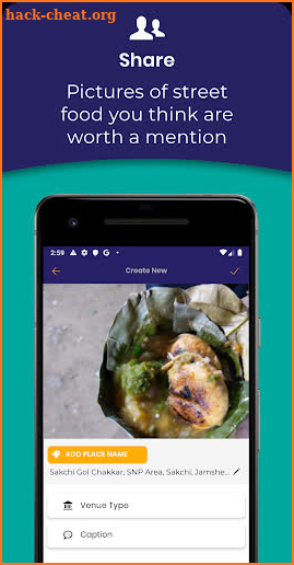 Kartbites - share food finds and order to go screenshot