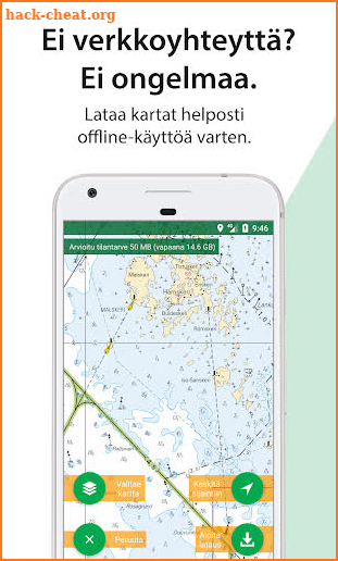 Karttaselain - Maastokartta screenshot