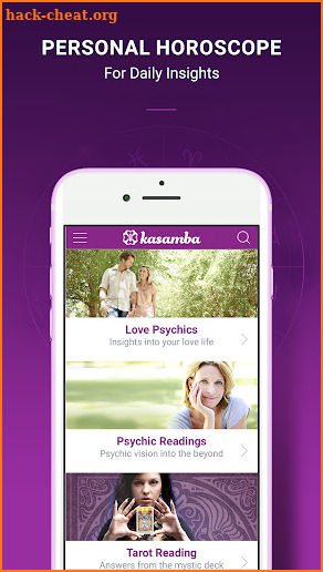 Kasamba Live Psychic Reading screenshot