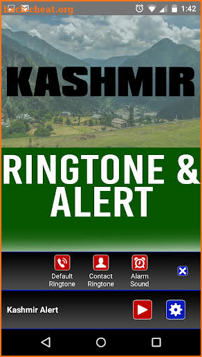 Kashmir Ringtone and Alert screenshot