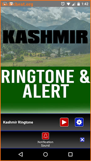 Kashmir Ringtone and Alert screenshot