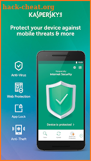Kaspersky Mobile Antivirus: AppLock & Web Security screenshot