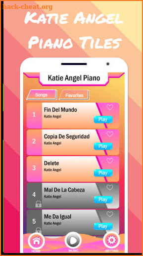 Katie Angel 🎹 Piano Tiles screenshot