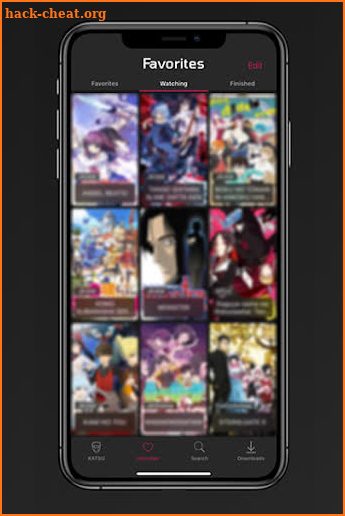 KATSU Anime Android Assistant screenshot