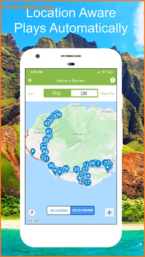 Kauai GPS Audio Tour Guid‪e screenshot