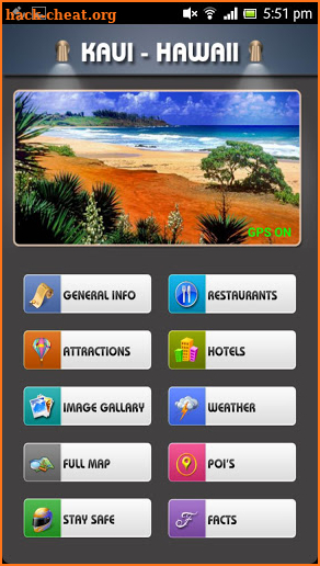 Kauai-Hawaii Offline Map Guide screenshot