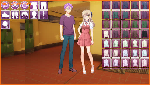 Kawaii Anime Boy Dress Up screenshot