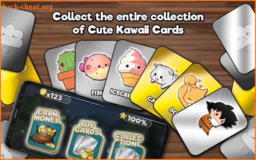 Kawaii Anime Card Collection screenshot