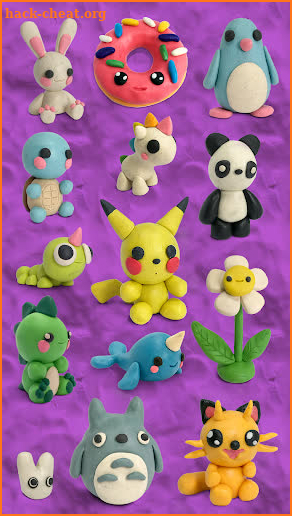 Kawaii Characters: Clay And Plasticine Cute Crafts screenshot