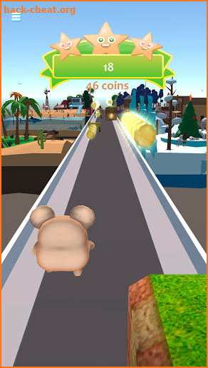 Kawaii Hamster Run - Fun race screenshot