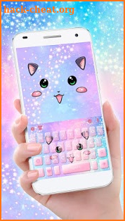 Kawaii Keyboard Theme screenshot