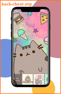 Kawaii Pusheen Cat Anime App Lock screenshot